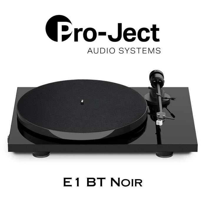 Pro-Ject E1 BT | Table tournante avec préampli phono et émetteur Bluetooth intégré