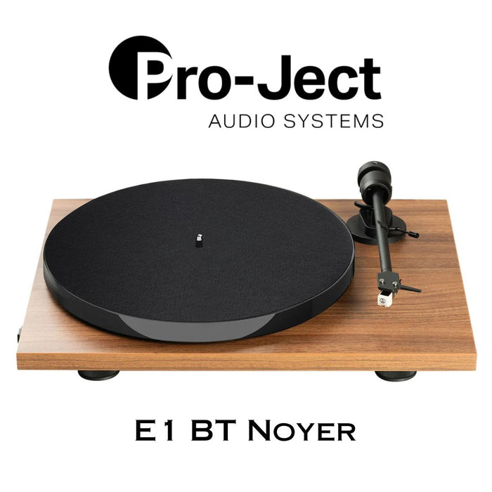 Pro-Ject E1 BT | Table tournante avec préampli phono et émetteur Bluetooth intégré