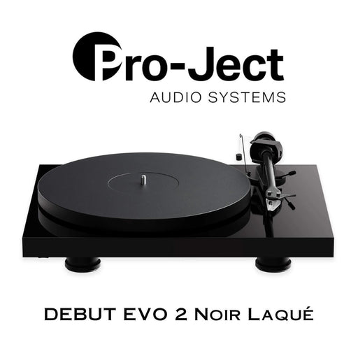 Pro-Ject Debut EVO 2 : Table tournante haut de gamme avec cartouche Pick It MM EVO