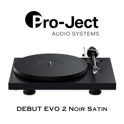 Pro-Ject Debut EVO 2 : Table tournante haut de gamme avec cartouche Pick It MM EVO