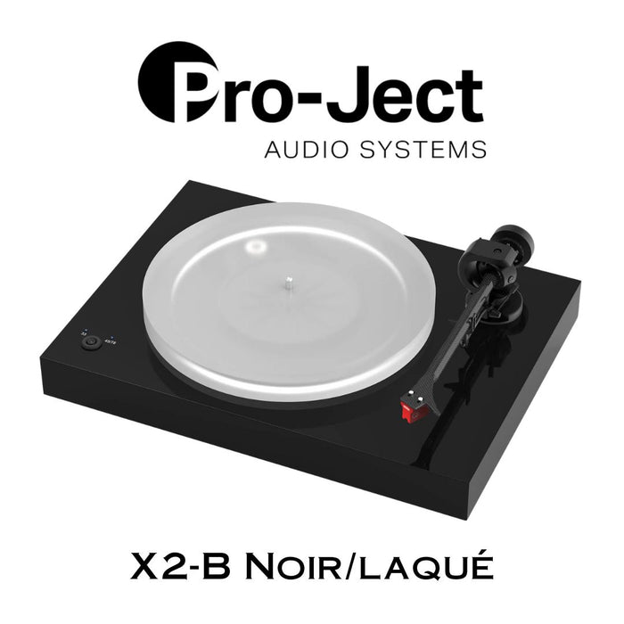 Pro-Ject X2-B | Table tournante True Balanced avec cartouche Ortofon Quintet Red