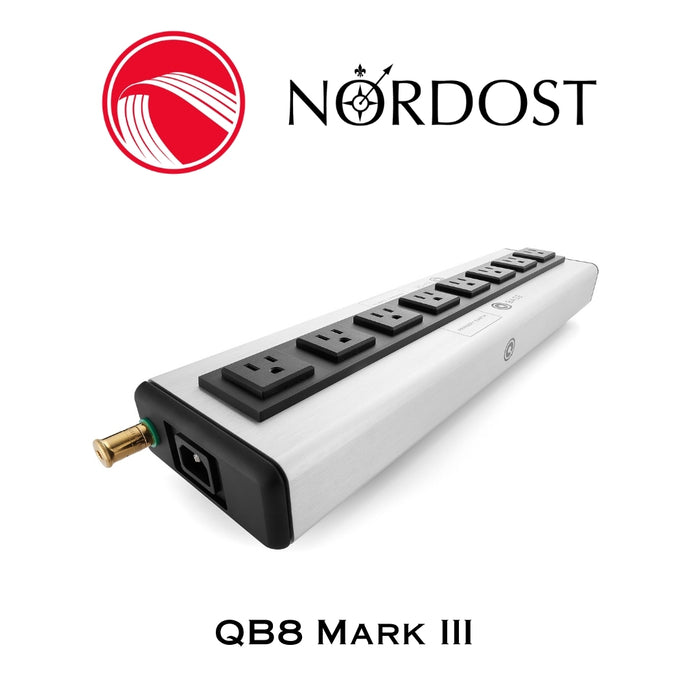 Nordost QBase QB8 Mark III - Barre d'alimentation et conditionneur de courant 8 Prises