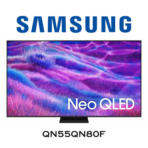 Samsung QN55QN80F : Téléviseur 55'' Neo QLED 4K, Vision AI, 120Hz, Neo Quantum HDR, MiniLED