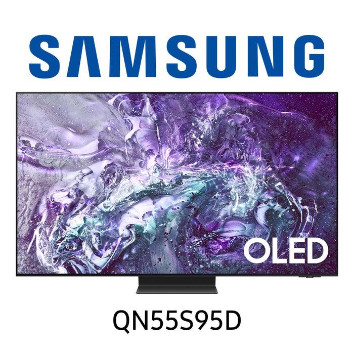 Samsung QN55S95D - Téléviseur 55'' OLED 4K, 144Hz, AntiReflet (Démonstrateur)