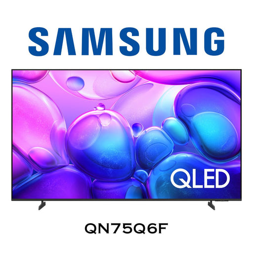 Samsung QN75Q6F : Téléviseur 75'' QLED 4K Ultra HD, UHD Dimming, Quantum HDR, 60Hz
