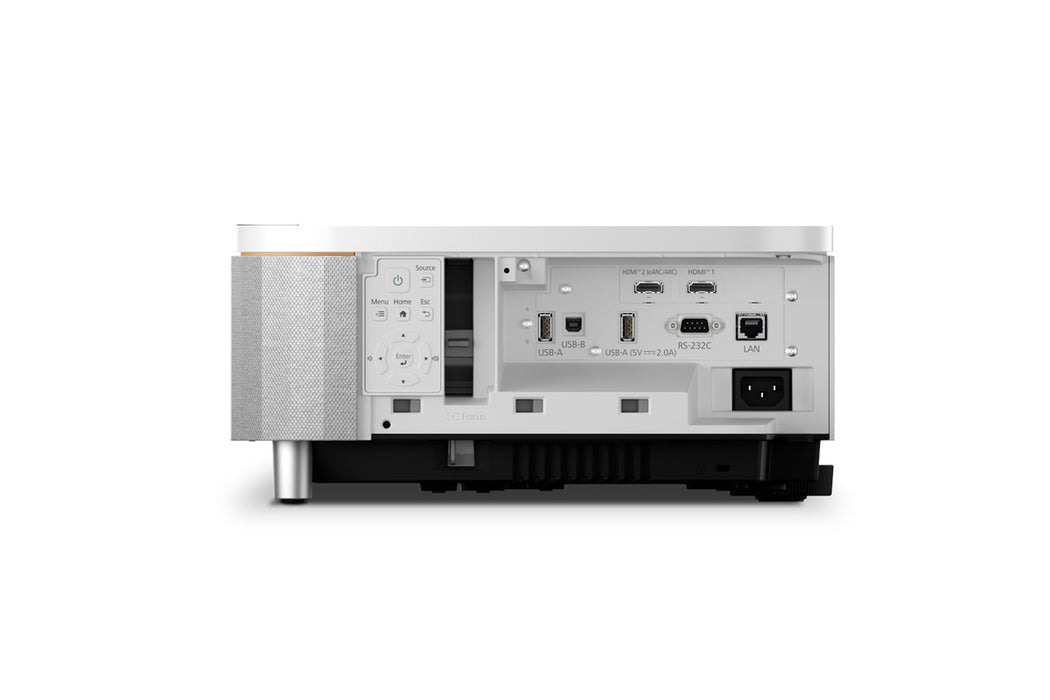 Epson QS100 – Projecteur laser 3LCD à focale ultracourte 4K PRO-UHD HDR 4 500 lumens