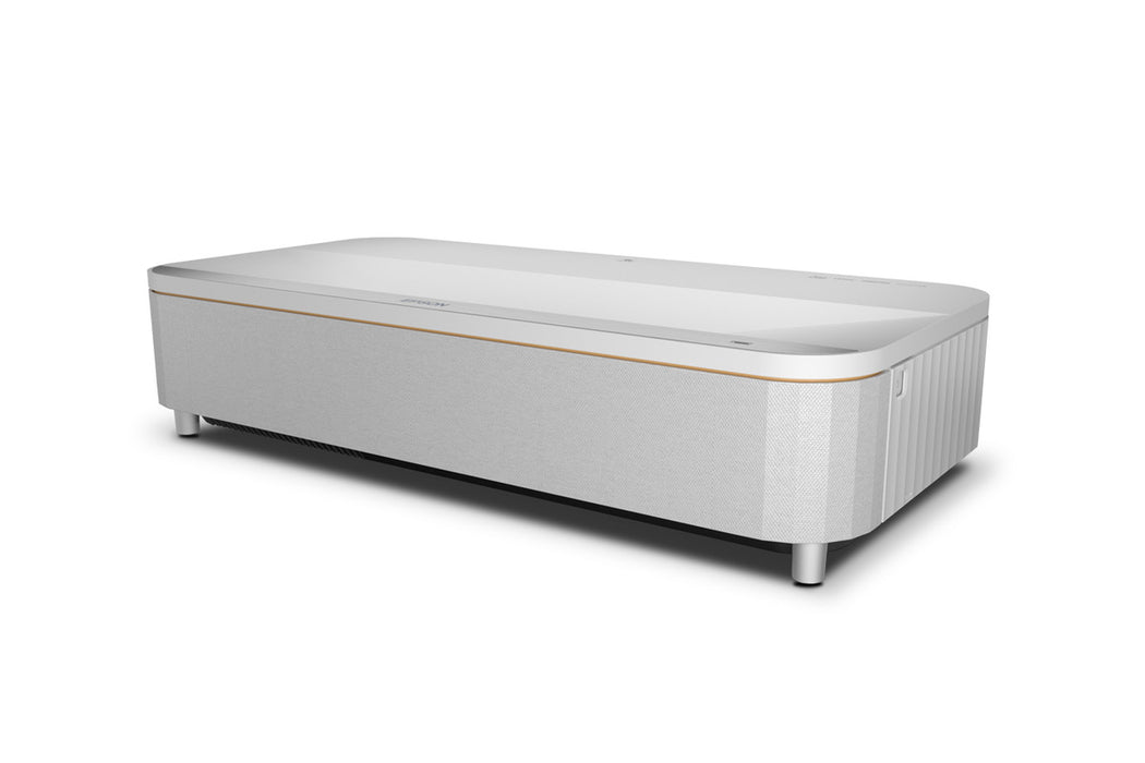 Epson QS100 – Projecteur laser 3LCD à focale ultracourte 4K PRO-UHD HDR 4 500 lumens