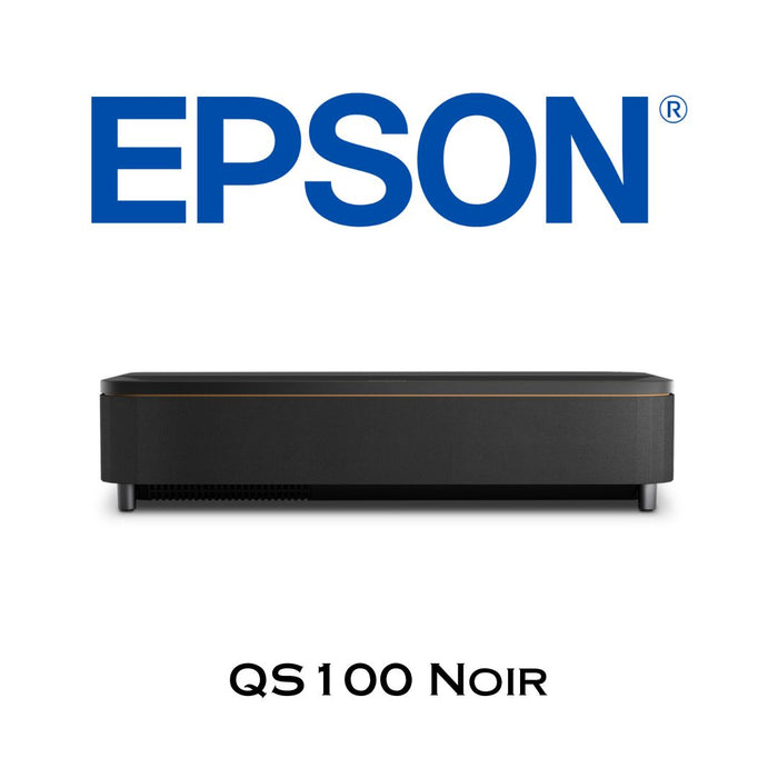 Epson QS100 – Projecteur laser 3LCD à focale ultracourte 4K PRO-UHD HDR 4 500 lumens
