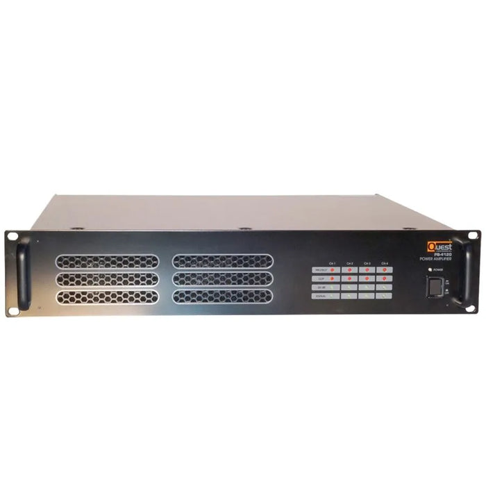 Quest Commecial PB4120D | Amplificateur commercial 70V 4 x 120W