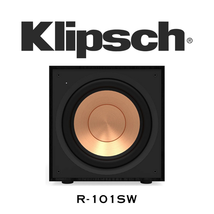 Klipsch R-101SW - Caisson de basses 150Watts RMS avec woofer de 10''