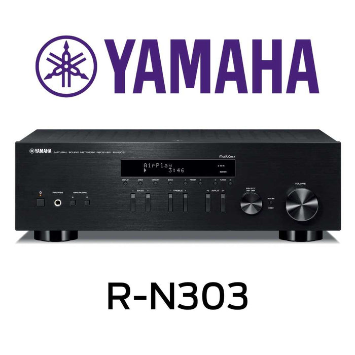 Yamaha R-N303 - Récepteur stéréo 115W/Canal + lecteur réseau intégré