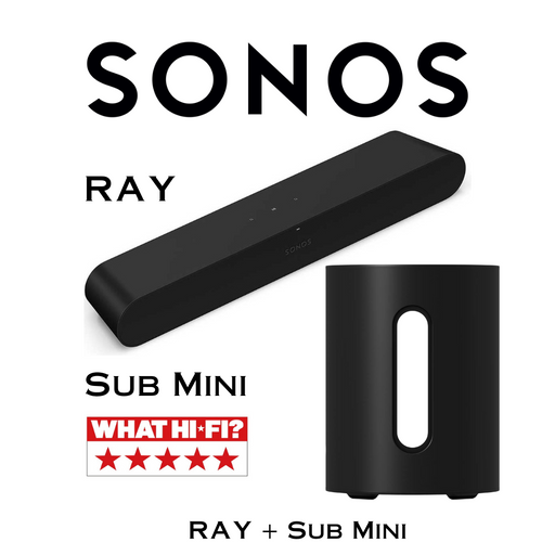 Sonos - Barre de son Ray + Sub Mini 