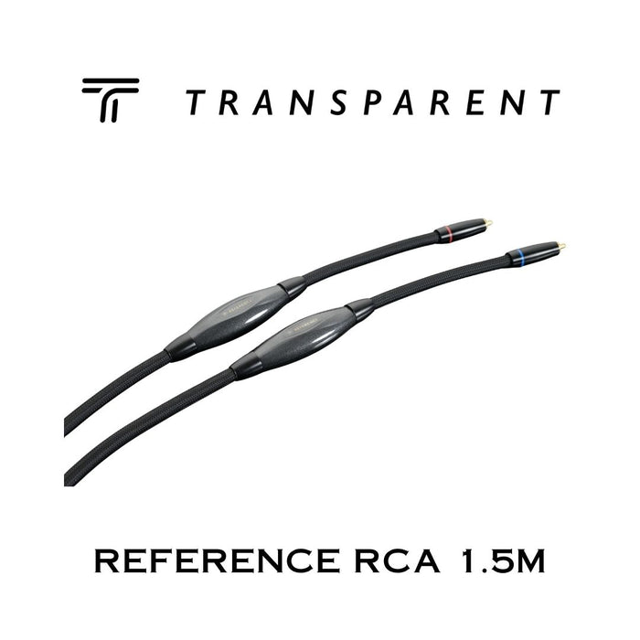 Transparent REFERENCE RCA | Câbles Interconnexion RCA-RCA (Paire)