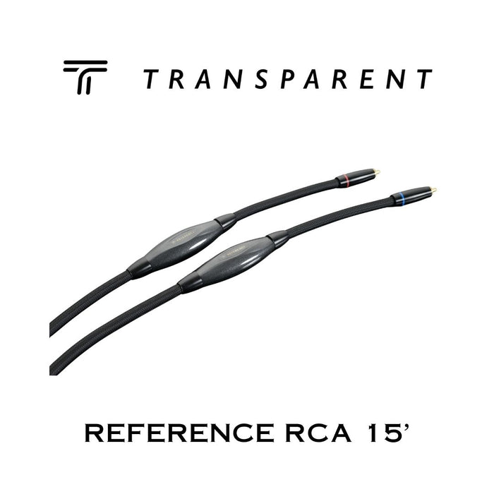 Transparent REFERENCE RCA | Câbles Interconnexion RCA-RCA (Paire)