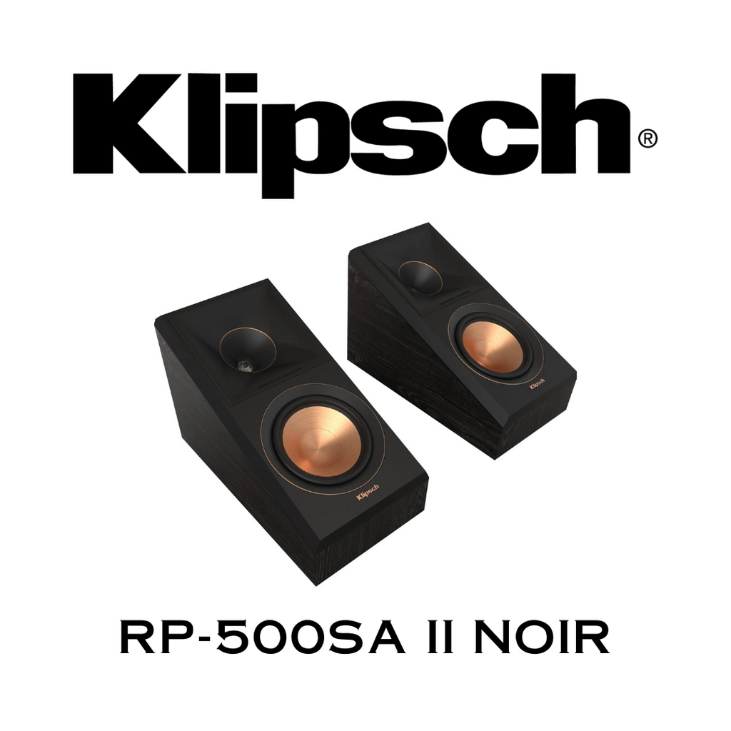 Enceinte Surround Dolby Atmos 75W/300W Noir Ebène - KLIPSCH - RP500SA-II 