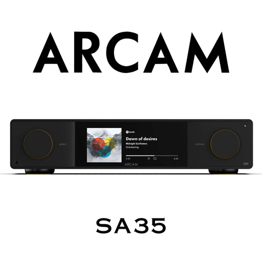 ARCAM SA35 : Amplificateur stéréo streamer tout-en-un 120 Watts par canal