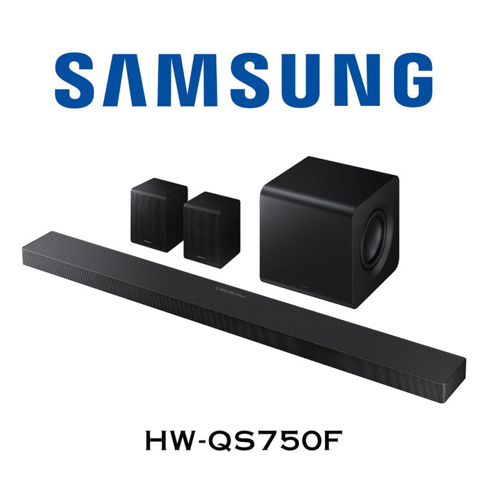 Samsung HW-QS750F | Barre de son 5.1.2 canaux, Sub et HP Surround Sans Fil