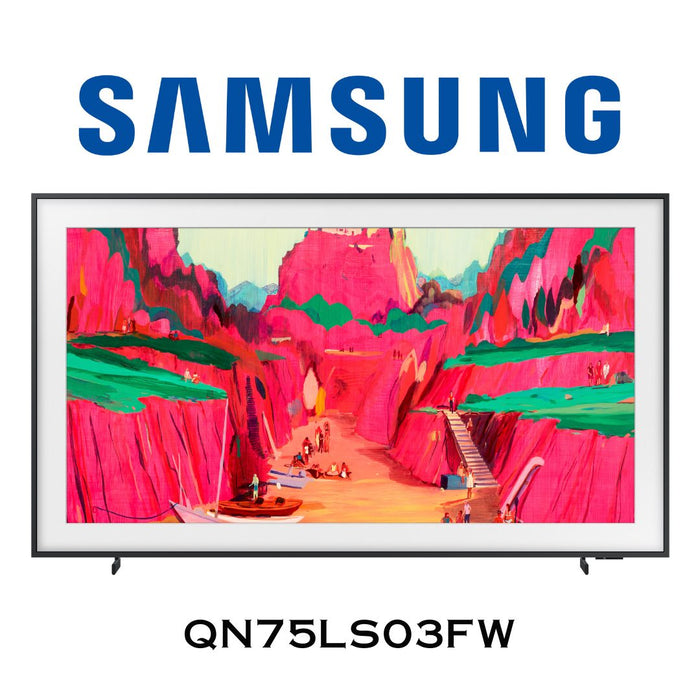 Samsung The Frame Pro LS03FW | Téléviseur 4K Neo QLED, Antireflet, 144hz, Mode ART