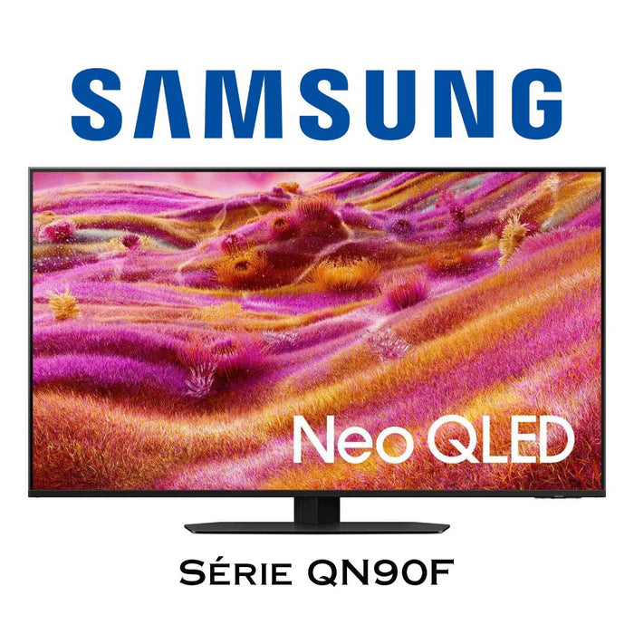 Samsung QN90F | Téléviseur Neo QLED 4K, Jusqu'à 165Hz, Neo Quantum HDR+, MiniLED