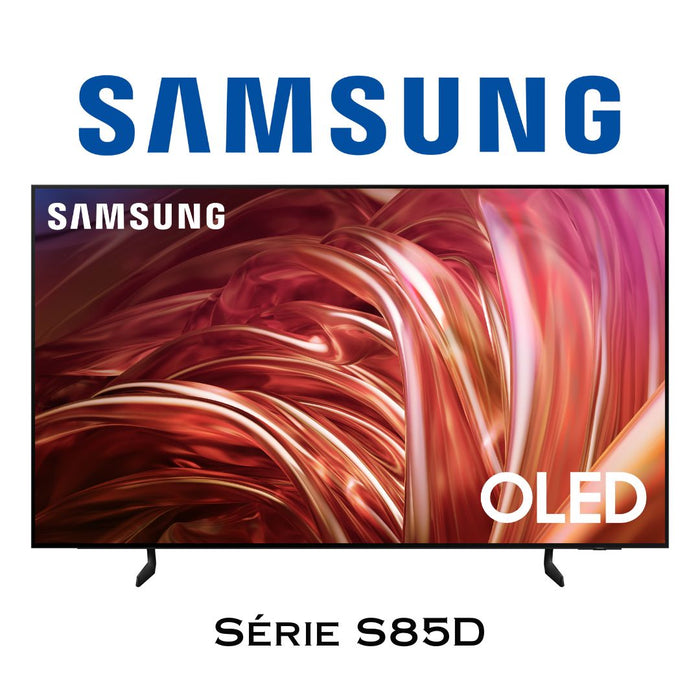 Samsung S85D | Téléviseurs OLED 4K, 120Hz, AntiReflet, NQ4 AI Gen2