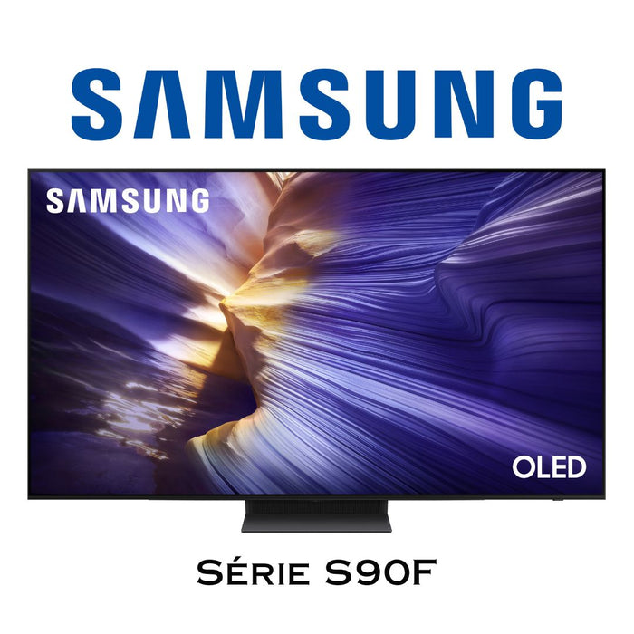 Samsung S90F |  Téléviseur OLED 4K, 144Hz, OLED HDR+, AntiReflet, Processeur NQ4 AI Gen3