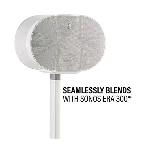 Sanus WSSE31W2 - Support d'enceinte pour Sonos Era 300 Blanc 32.3'' haut (Unité)
