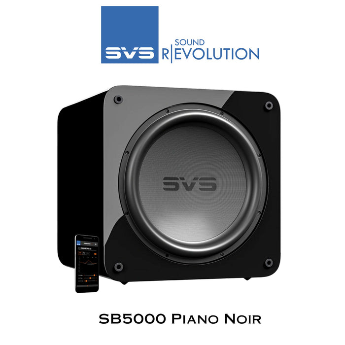 SVS SB-5000 | Caisson de basses 2000Watts avec HP de grave de 15''