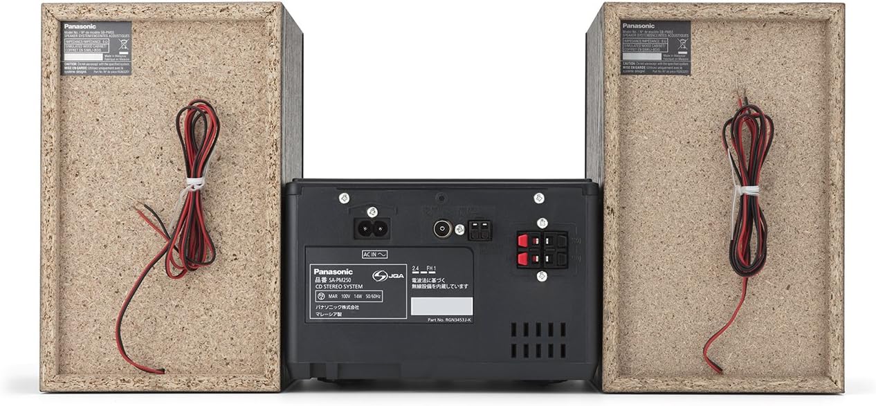 Panasonic SC-PM250 | Mini-chaîne avec CD et Bluetooth