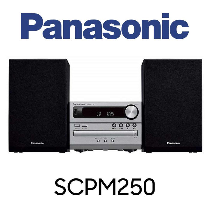 Panasonic SC-PM250 | Mini-chaîne avec CD et Bluetooth