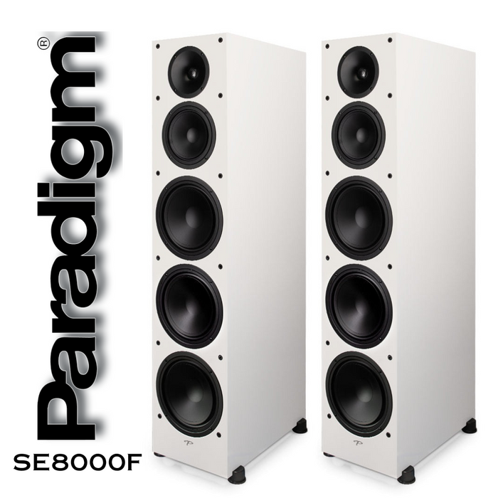 Paradigm SE8000F - Les magnifiques enceintes Paradigm de type colonne SE8000F de la série Monitor SE sont votre introduction parfaite au monde de l’audio haute fidélité! (la paire)