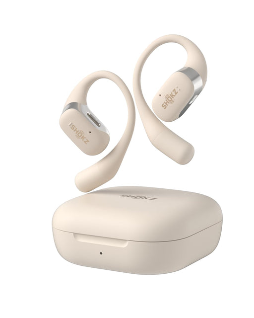 SHOKZ OPENFIT - Écouteurs Bluetooth à oreille ouverte à conduction osseuse