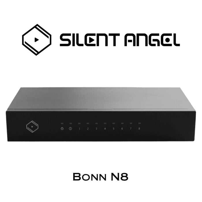 Silent Angel Bonn N8 – Commutateur réseau audiophile 8 ports Gigabit