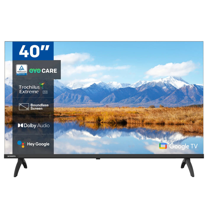 Skyworth 40E5500A | Téléviseur LED 1080p Full HD Google TV 40 pouces