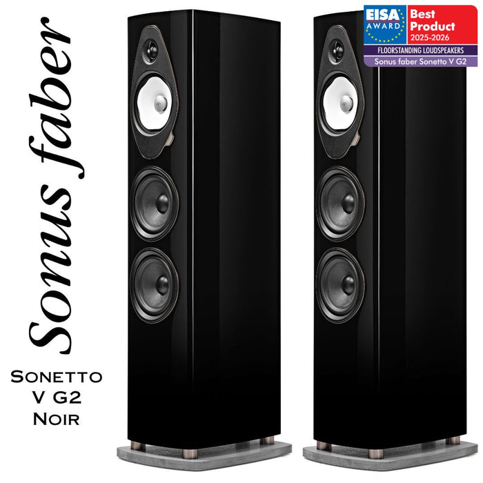 Sonus Faber Sonetto V G2 - Enceintes de type colonne 3 voies (paire)