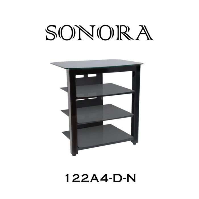 Sonora 122A4-D-N Noir | Meuble audio
