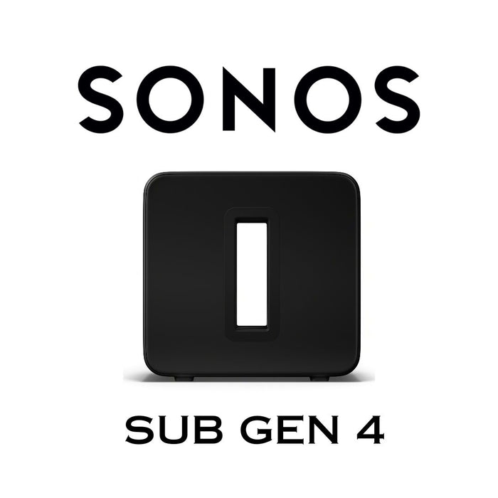 Sonos SUB GEN 4 - Caisson de basses sans-fil pour des basses profondes