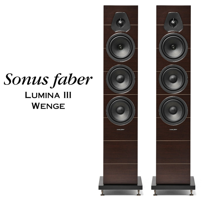 Sonus Faber Lumina III : Enceintes de type colonne