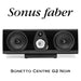 Sonus Faber SONETTO Centre G2