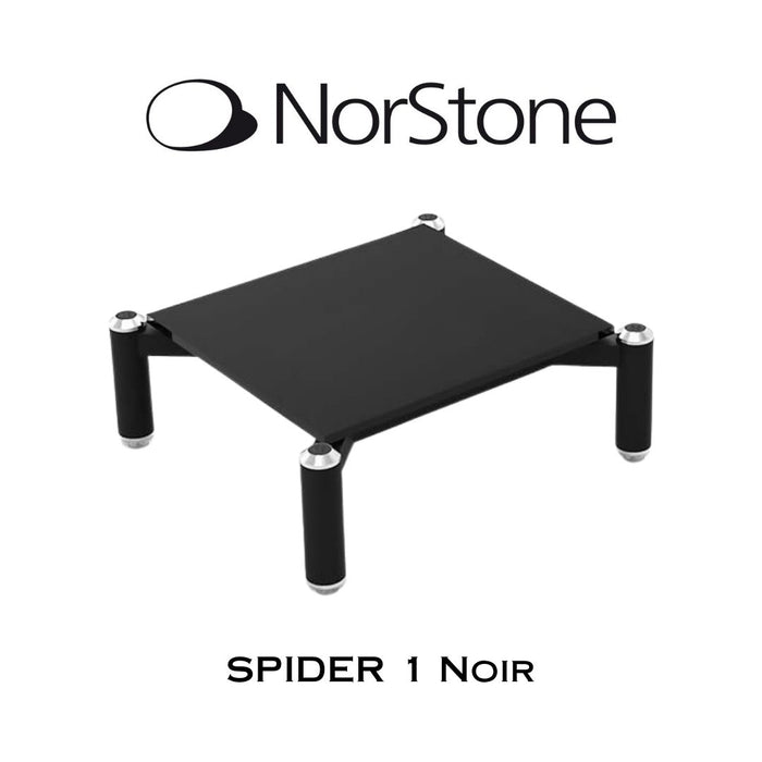 NORSTONE - SPIDER MODULE 1 - Meuble HiFi - Verre noir 9'' (Unité)