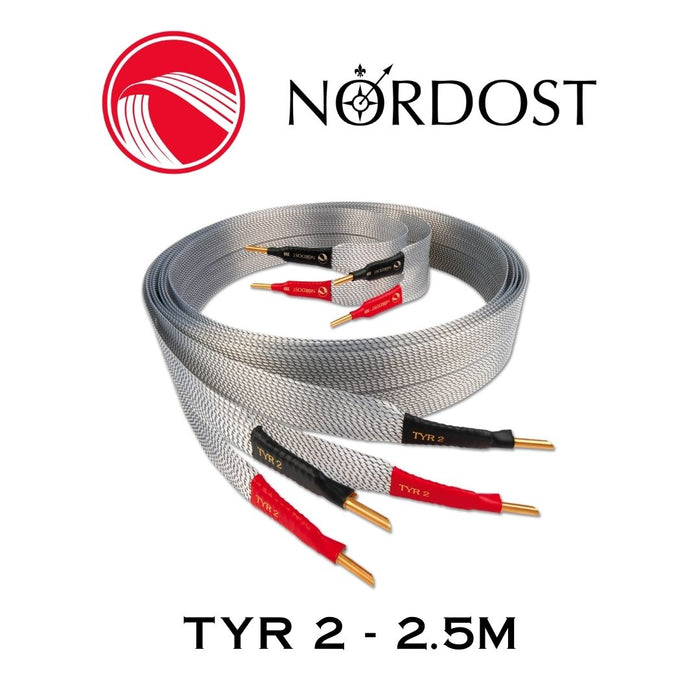 Nordost TYR 2 | Câbles à haut-parleurs type Banane haut de gamme