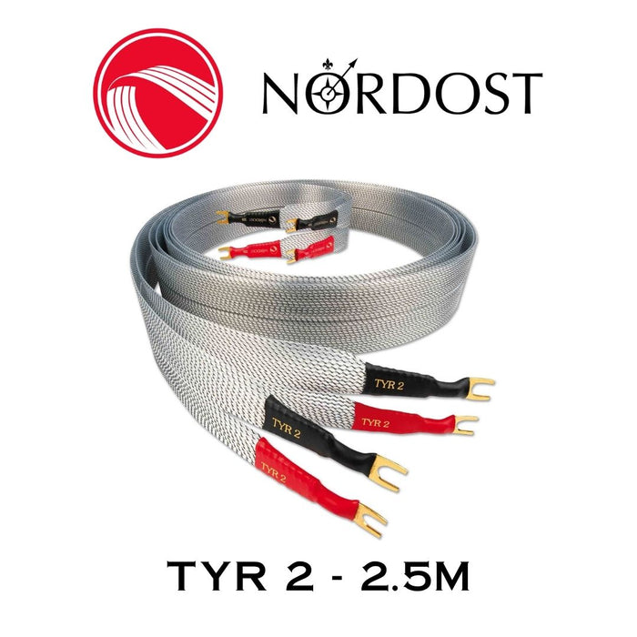 Nordost TYR 2 | Câbles à haut-parleurs type Fourches haut de gamme