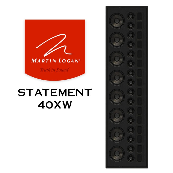 Martin Logan Statement 40XW | 40 HP, 89'' de hauteur (Prix unitaire)