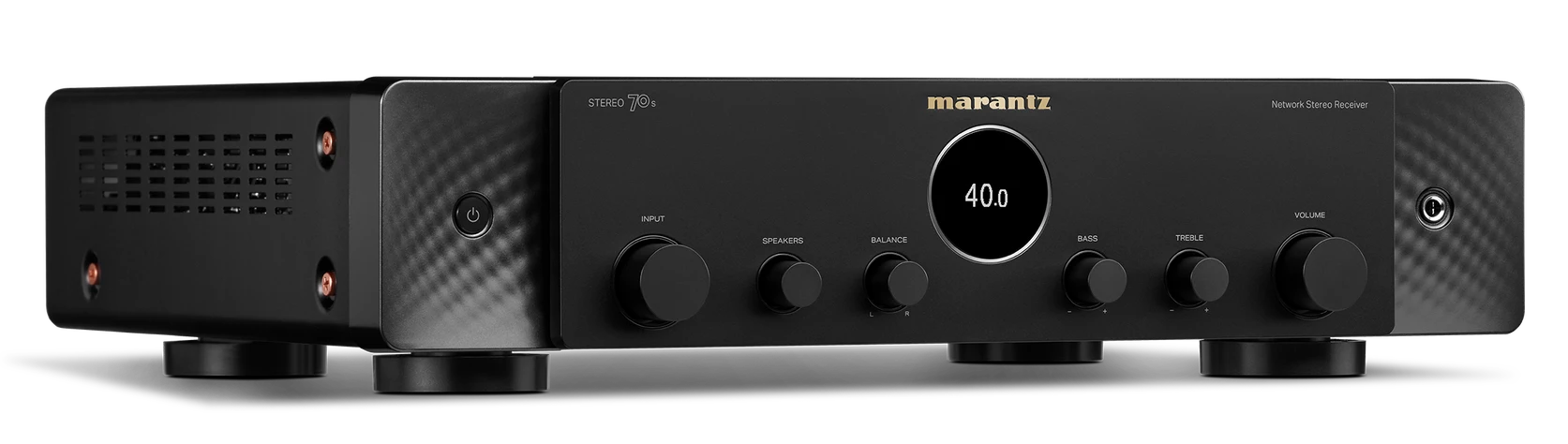 Marantz Stereo 70s - Récepteur stéréo Audio/Vidéo 75W/C, Lecteur réseau, entrée Phono, HDMI 8K