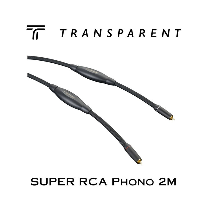 Transparent Super RCA Phono | Câble d'interconnexion RCA pour table tournante