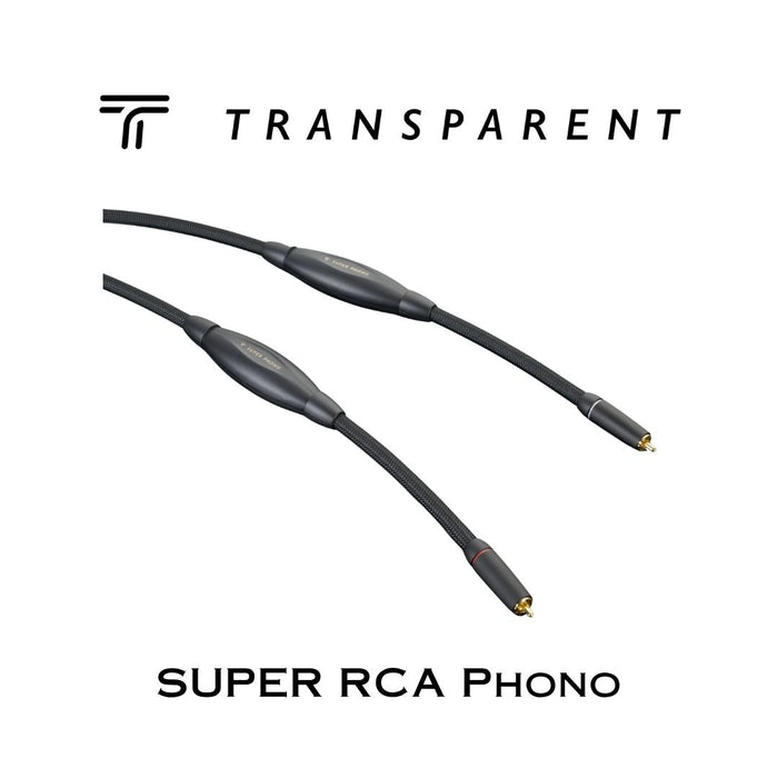 Transparent Super RCA Phono | Câble d'interconnexion RCA pour table tournante