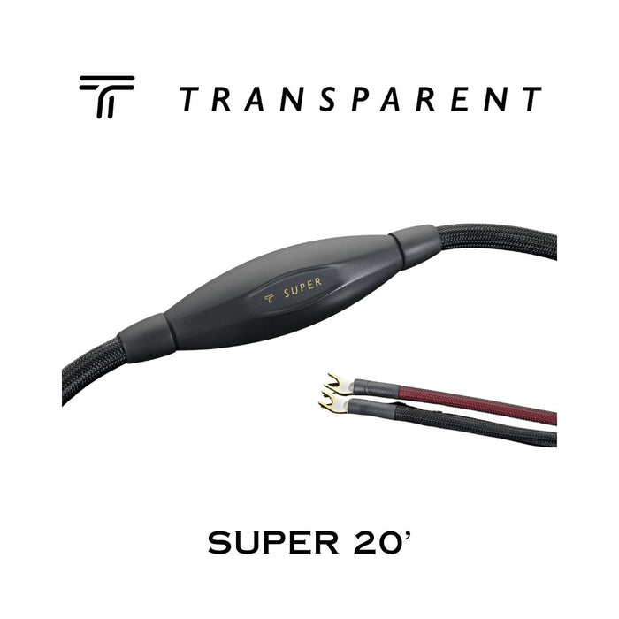Transparent SUPER | Câbles à haut-parleurs Fourchettes