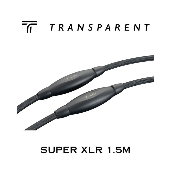 Tranparent SUPER XLR | Câbles Interconnexion XLR Balanced (Paire)