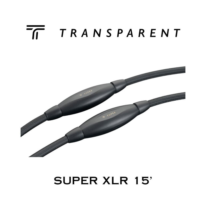 Tranparent SUPER XLR | Câbles Interconnexion XLR Balanced (Paire)