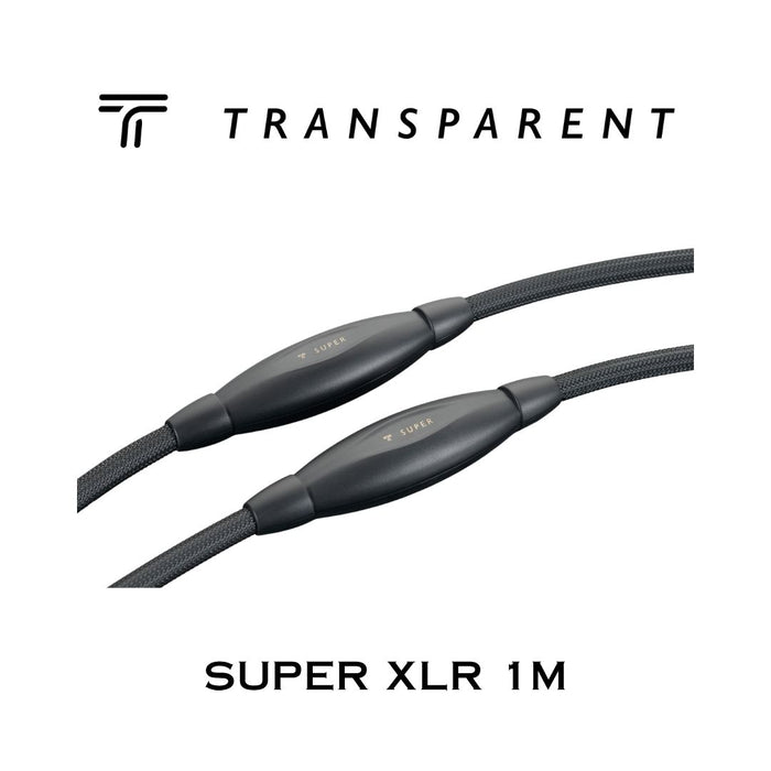 Tranparent SUPER XLR | Câbles Interconnexion XLR Balanced (Paire)