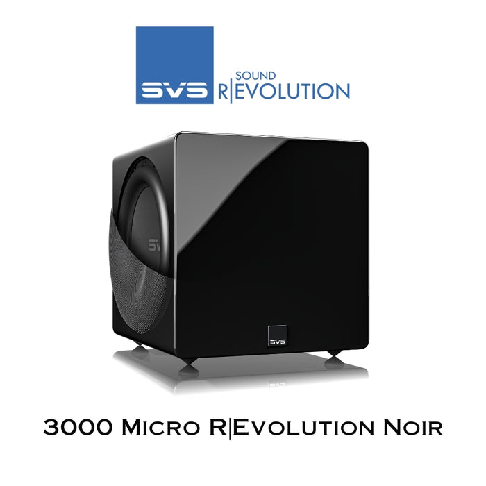 SVS 3000 Micro R|Evolution | Caisson de basses 1200Watts Class D